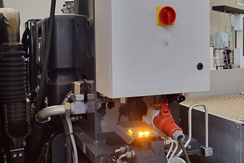 Kranbetrieb über 230 V Steckdose