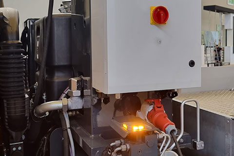 Kranbetrieb über 230 V Steckdose