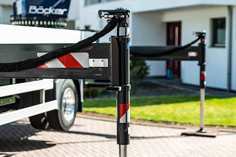 Optimierter und sicherer Kranaufbau